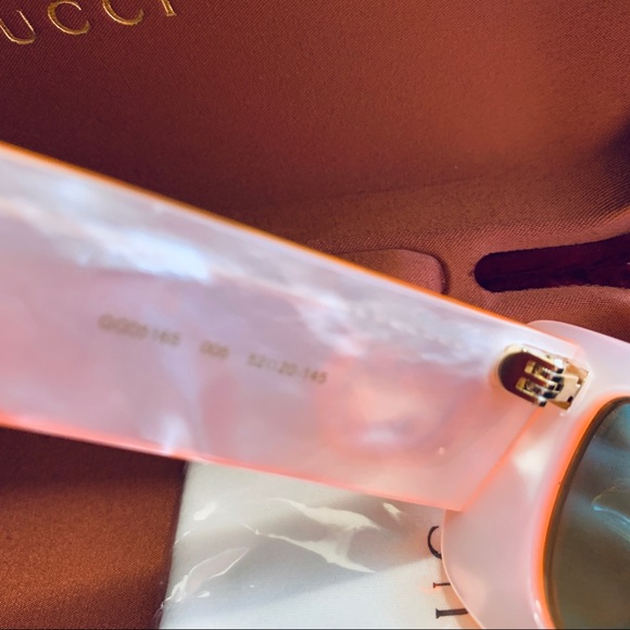 SOLD ⛔️Authentic GUCCI 52m Rect UNISEX Acetate sunglasses - Picture 6 of 11